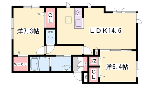 リラフォート 白坂の物件間取画像
